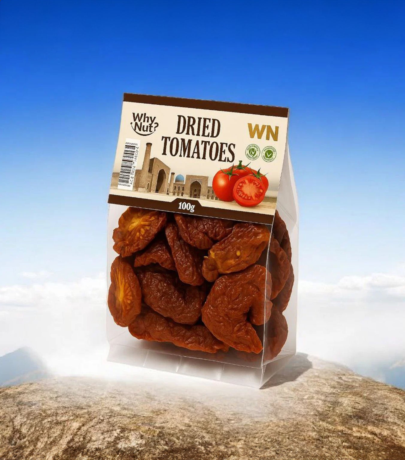 SOLTORKADE TOMATER 100 G