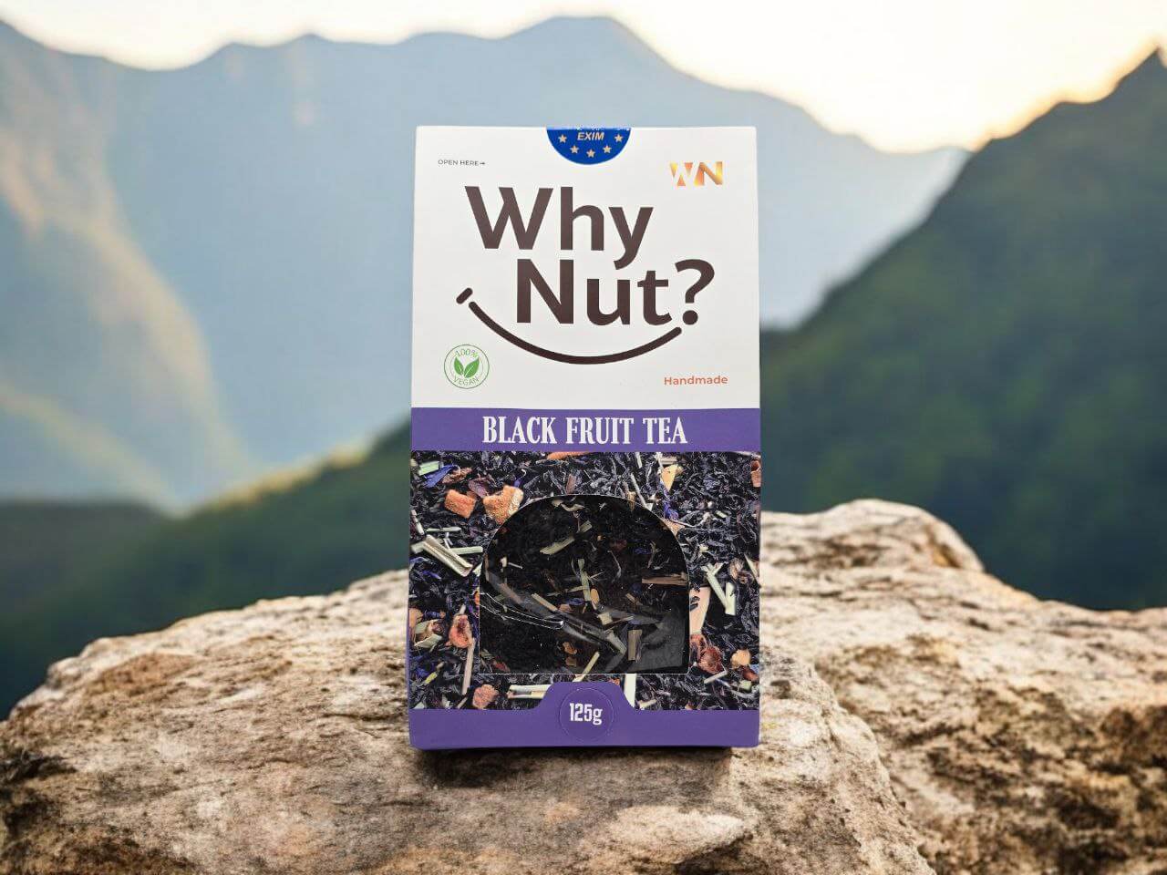 Delicious Svart Fruktte from Nature Pick Market, featuring refreshing flavors from fruits, flowers, and spices, perfect for a cozy tea experience.