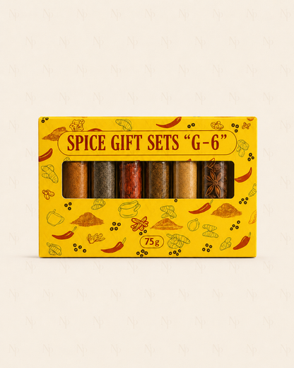 🎁Gewürz-Geschenkset G-6 – Premium-Geschenkset mit gemahlenen Gewürzen in Tuben