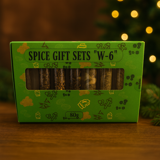 🎁 Gewürz-Geschenkset W-6 – Natürliches Geschenkset