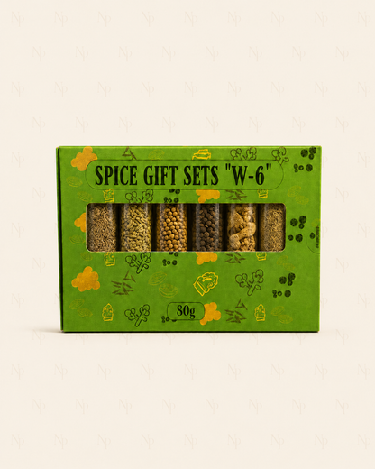 🎁 Gewürz-Geschenkset G-6 – Premium-Geschenkset mit ganzen Gewürzen in Tuben